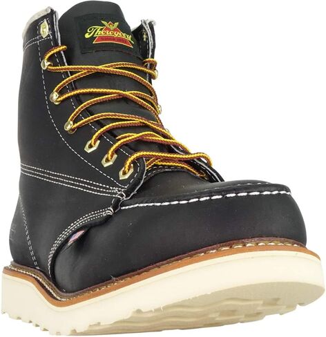 Thorogood Men's American Heritage 6" Moc Toe, MAXwear Wedge Safety Toe Boot in Saudi Arabia