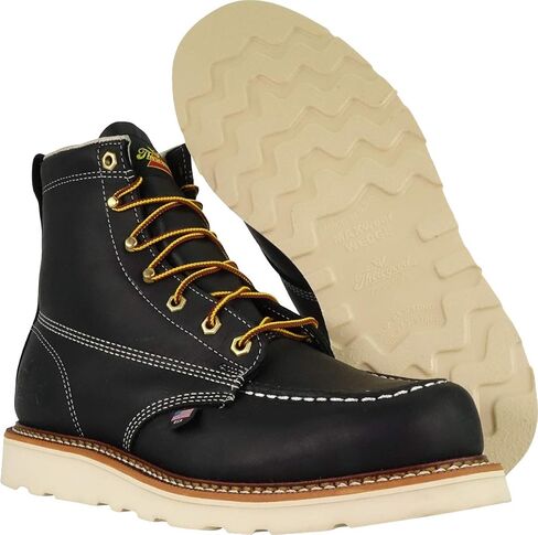 Thorogood Men's American Heritage 6" Moc Toe, MAXwear Wedge Safety Toe Boot in Kuwait