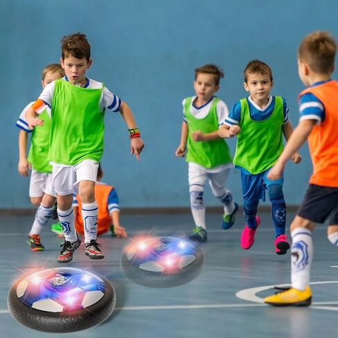Bennol 2 Hover Soccer Ball Toys Sets for 3 4 5 6 Year Old Boys Kids, Indoor Outdoor Outside Soccer Ball Toys for Kids Boys 3-5 4-8 6-8, 3 4 5 6 Year Old Boys Toys Birthday Gifts, Toddler Boy Toys in Kuwait