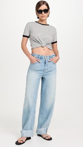 تي شيرت نسائي عتيق من FRAME in Kuwait