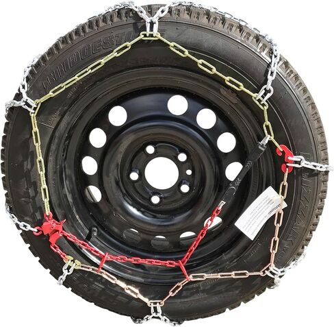 TireChain.com P205/55R16 P205/55 16 P205/65R15, P205/60 16 TUV Diamond Tire Chains Set of 2 in Saudi Arabia