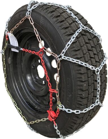 TireChain.com 285/55R20LT، 285/55 20LT ONORM مجموعة سلاسل الإطارات الماسية مكونة من قطعتين in Saudi Arabia