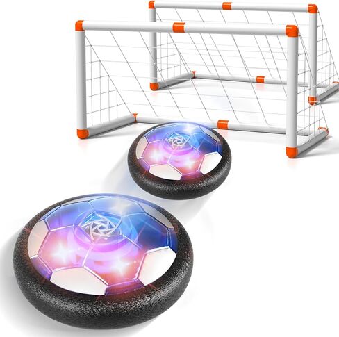 Bennol 2 Hover Soccer Ball Toys Sets for 3 4 5 6 Year Old Boys Kids, Indoor Outdoor Outside Soccer Ball Toys for Kids Boys 3-5 4-8 6-8, 3 4 5 6 Year Old Boys Toys Birthday Gifts, Toddler Boy Toys in Kuwait