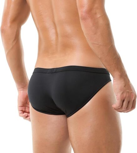 Men's Underwear Bikini Briefs Low Rise Sexy Fashion with Pouch Solid Color Comfortable in Kuwait