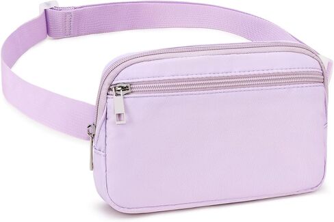 حقيبة حزام صغيرة للنساء والفتيات، حقيبة كروس لطيفة على الجسم مع رقعة حروف أولية، حقيبة خصر صغيرة متقاطعة للمراهقين والأطفال هدية عيد الميلاد للسفر (أ) in Kuwait