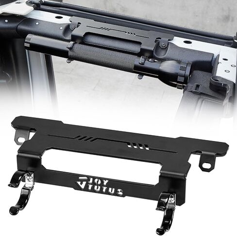 حامل مصباح يدوي JOYTUTUS Roll Bar متوافق مع 2018-2023 Wrangler JL JLU & Gladiator JT (ليس لـ JL 2024+ والجزء العلوي الناعم)، لقطر مصباح يدوي 1.4 - 1.65 بوصة in Saudi Arabia