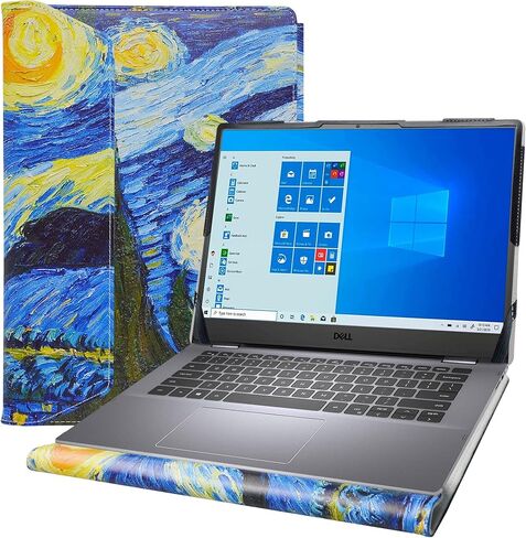 حافظة حماية Alapmk لجهاز Dell Inspiron 14 2-in-1 7440 7445/Inspiron 14 2-in-1 7430 7435/Inspiron 14 5445 5440/Inspiron 14 5435 5430 5420 5425/Inspiron 14 Plus 7420 7430 7440/فوسترو 3440، أسود in Saudi Arabia