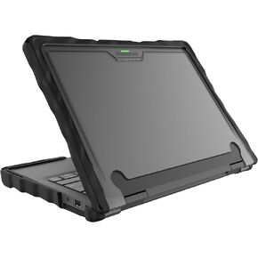 Gumdrop DropTech Hard Shell Laptop Case Fits HP Pro x360 Fortis 11 inch G9 | G10 | G11 Chromebook (2in1) Rugged Drop Tested Shockproof Reliable Device Protection for Office Travel and Business - Black