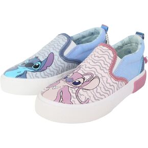 Ground Up Stitch and Angel Kids Sneakers Girls Low Top Slip On