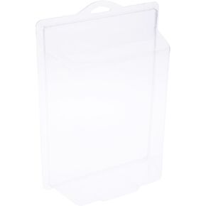 Protech SSWFC-2 Clamshell Protector Display Case for 2016-2017 WWE Elite Wrestling Action Figures, 7.25" W x 10.625" H x 2.75" D, 3-Pack