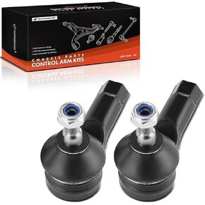 A-Premium 2 x Front Outer Tie Rod Ends, Compatible with Mitsubishi Lancer 2008-2015, Eclipse 2006-2012, Galant 2004-2012, Endeavor 2004-2008/2010-2011