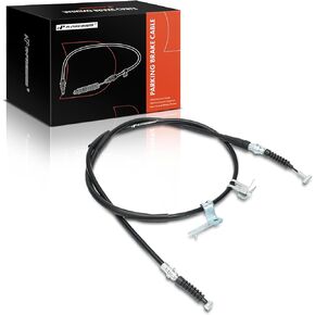 A-Premium Rear Passenger Side Parking Brake Cable Assembly Compatible with Mazda Models: Protege 2001-2003, Protege5 2002-2003 - Replace# GE7C44410D