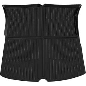 TPE Trunk Mat Compatible with Tesla Model Y 2020 2021 2022 2023 2024, All Weather Non Slip Waterproof Cargo Liner Compatible with Model Y,Heavy Duty Rear Cargo Mat Trunk Liner