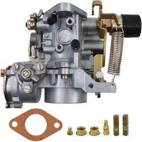 Carburetor Rrplacement for VW Beetles 1971-1979 Dual Port 1600cc Engine with 12V Electric Choke 34 PICT-3 113129031K