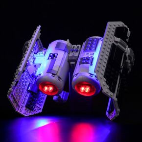 LED Lighting Kit Compatible with Lego TIE Bomber 75347 Building Kit - Lights Only - Decoration LED Light Kit without Building Block Model (Basic Version)