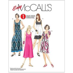 McCall's Patterns M5893 Misses'/Women's Dresses in 4 Lengths, Size B5 (8-10-12-14-16)