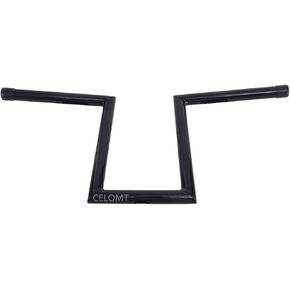 10'' Rise 1'' Ape Hanger HandleBar Z Bar Fit Harley Street Bob Sportster Dyna Softail Gloss Black