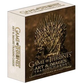 2023 Ritenhouse Game of Thrones Art and Images Trading Card Box 5 SAutograph Trading Cards Per Box