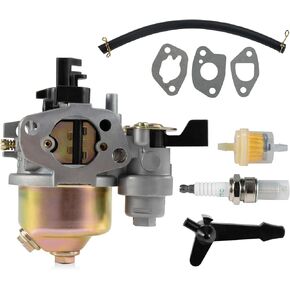 PSLER 16100-ZH8-W51 Replacement Carburetor for 16100-ZH8-W61 16100-ZE1-814 16100-ZE1-825 Compatible with GX140 GX160 GX168 GX200 5HP 5.5HP 6.5HP 170F 168 Engine with Repair Kit 17210-ZE1-517
