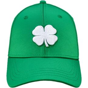 Black Clover Unisex Premium Clover 58 Green/White Fitted Golf Hat, Small/Medium