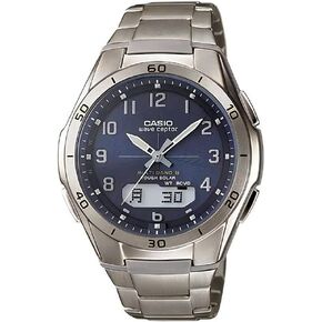 CASIO WVA-M640TD-2AJF Titanium Radio Solar Watch, Mail Order Limited Model, Wave Cepter, Solar Radio, Titanium, Mail Order Limited Men's