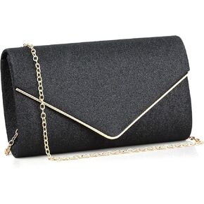 Shining Glitter Clutch Purse for Women Sparkling Envelop Evening bag for Prom Cocktail Party Clutch