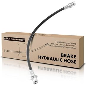 A-Premium Rear Center Brake Hydraulic Hose Compatible with Chevy, Cadillac and GMC Models - Avalanche, Suburban 1500, Tahoe, Escalade, Escalade ESV/EXT, Yukon, Yukon XL 1500 - Replace# 25906095