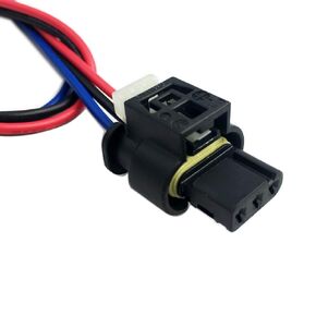 3-Pin Park Assist Sensor Connector Compatible with Ram 1500 2019-2022 6MK25TZZAA Pigtail Harness Plug