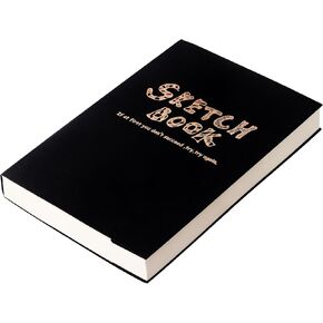 SuyuanArt A5 Toned Tan Sketch Pad, 5.5" x 8.5" (2 Pack, 100 Sheets) Spiral Bound Mixed Media Sketch Book for Drawing, Doodling, Sketching & Painting - Artist Paper for Charcoal, Pencil, Pen