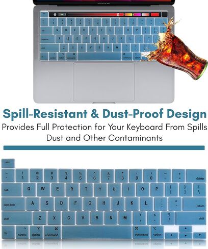 (Custom Anime) Compatible with MacBook Pro 13 inch Case M2 2023, 2022, 2021-2016 A2338 M1 A2251 A2289 A2159 A1989 A1708 A1706, Plastic Hard Shell&Keyboard Cover&Screen Protector w/wo touch id (Purple) in Saudi Arabia