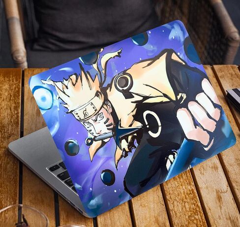 (Custom Anime) Compatible with MacBook Pro 13 inch Case M2 2023, 2022, 2021-2016 A2338 M1 A2251 A2289 A2159 A1989 A1708 A1706, Plastic Hard Shell&Keyboard Cover&Screen Protector w/wo touch id (Purple) in Saudi Arabia