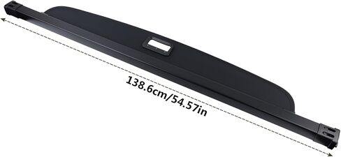 غطاء شحن جديد من MUCO متوافق مع L-and Rover R-ange Rover Sport 2006-2013 ملحقات صندوق السيارة غطاء شحن قابل للسحب أسود خلفي غطاء صندوق السيارة الخلفي غطاء أمان الأمتعة - غطاء صندوق السيارة قابل للسحب in Kuwait