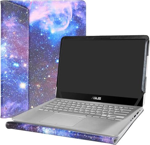 Alapmk Protective Case for 14" Asus Q405UA/VivoBook S14 S410 S410UA S410UQ/VivoBook Flip 14 TP410UA TP410UR TP401CA TP401NA/ZenBook Flip 14 UX461UN UX461UA & Acer Aspire 5 A514-54 Laptop,Starry Night in Saudi Arabia