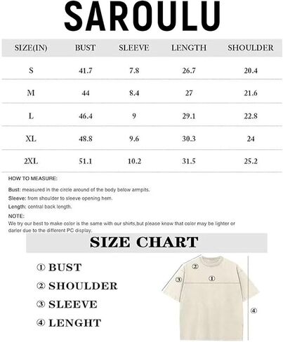 Mens Oversized T Shirt, Heavyweight Cotton T Shirts for Men, Unisex Short Sleeves Casual Loose Wash Solid Basic Tee Tops in Saudi Arabia