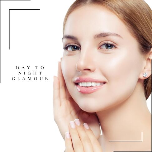 Diamond Stud Earrings For Women, Mens Diamond Earrings, Screw Back Earrings, 14k Yellow Gold 2ct Solitaire Brilliant Round, Princess, & Heart Cut VVS D-E Color [Simulated Diamond] in Kuwait