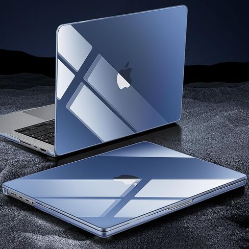 Mektron Case for MacBook Pro 14 inch 2024-2021 Model M4 A3112 A3401 A3185 M3 A2918 A2992 M2 A2779 M1 A2442 Pro/Max，Hard Shell Cover for MacBook Pro14,Crystal Clear in Saudi Arabia