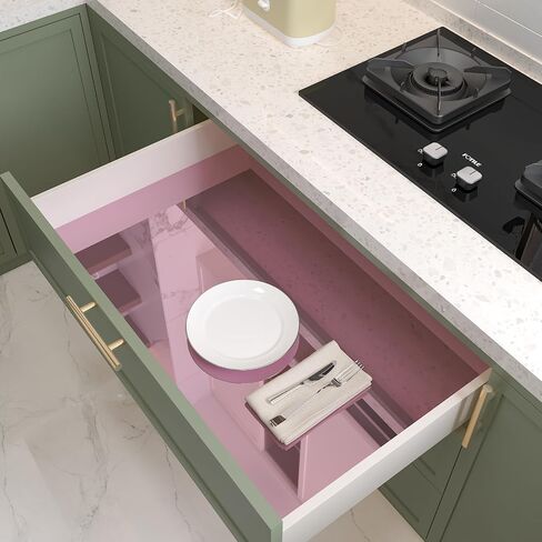 CHIHUT Self Adhesive Mirror Reflective Wall Sticker Rose Gold Mirror Wall Paper Peel and Stick Wallpaper Modern Non-Glass Flexible Mirror Stickers for Walls Cabinets Dresser Dishwasher 12"x100" in Saudi Arabia