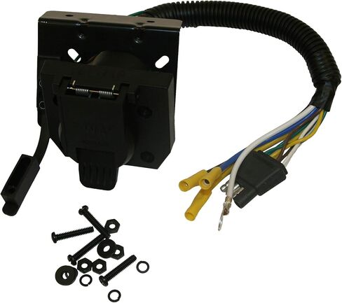Buyers Products 7-Way Dual-Plug Trailer Connector with 10 Inch Prewired Harness in Saudi Arabia