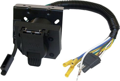 Buyers Products 7-Way Dual-Plug Trailer Connector with 10 Inch Prewired Harness in Saudi Arabia