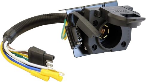 Buyers Products 7-Way Dual-Plug Trailer Connector with 10 Inch Prewired Harness in Saudi Arabia