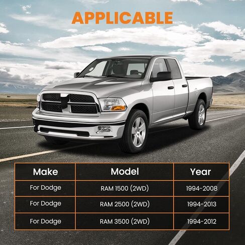 مجموعة رفع maxpeedingrods 3 بوصة لسيارة Dodge Ram 1500 2500 3500 2WD 1994-2013، مجموعة رفع التسوية الكاملة الأمامية والخلفية in Saudi Arabia