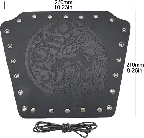 Jeilwiy Medieval Leather Bracers Adults Faux Leather Arm Guards Leather Wrist Band Men Steampunk Wrist Guards for Women Men Renaissance Wrist Cuffs in Saudi Arabia