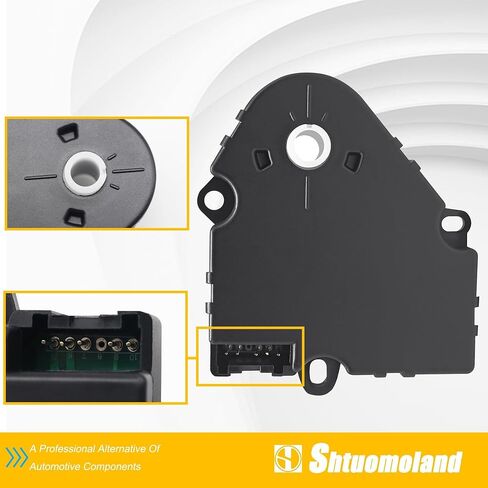 2 PCS HVAC Blend Door Actuator Driver Passenger Side Temperature Control Air Fit for Chevrolet Silverado 1500 2500 3500 GMC Tahoe Sierra Yukon Cadillac Buick Pontiac Replaces 89018365 604-106 52402588 in Saudi Arabia