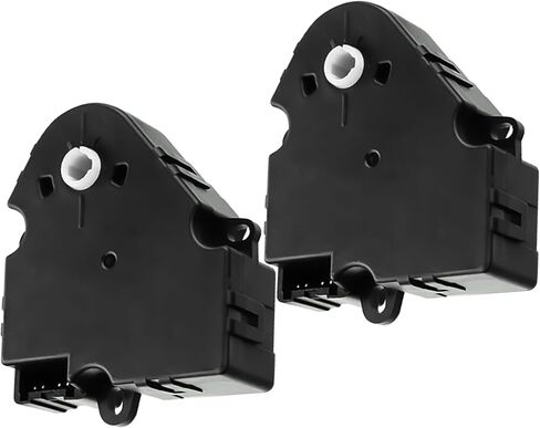 2 PCS HVAC Blend Door Actuator Driver Passenger Side Temperature Control Air Fit for Chevrolet Silverado 1500 2500 3500 GMC Tahoe Sierra Yukon Cadillac Buick Pontiac Replaces 89018365 604-106 52402588 in Saudi Arabia