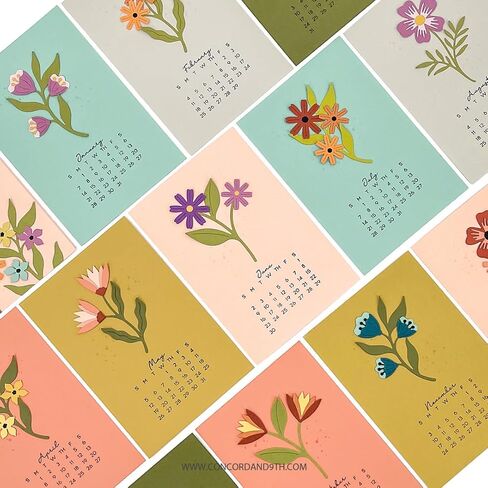 كونكورد والتاسع - 14 طوابع واضحة لتقويم 2024 in Kuwait