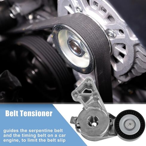 X AUTOHAUX Serpentine Belt Tensioner for Audi TT 1.8L 2000-2006 for Audi TT Quattro 1.8L 2000-2006 No.06A903315D in Saudi Arabia