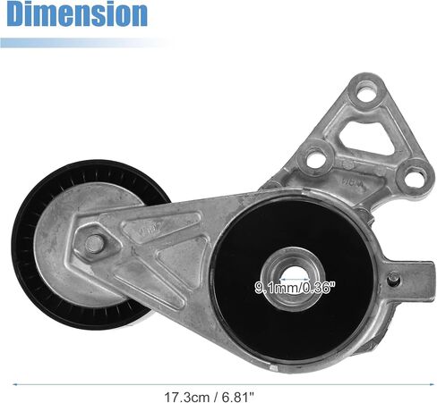 X AUTOHAUX Serpentine Belt Tensioner for Audi TT 1.8L 2000-2006 for Audi TT Quattro 1.8L 2000-2006 No.06A903315D in Saudi Arabia