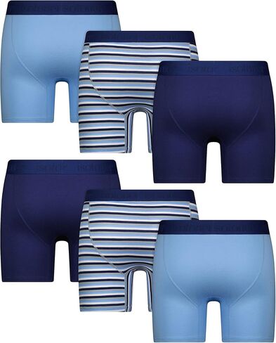 isotoner Mens Boxer Briefs, Boxer Brief for Men 6 Pack - Mens Underwear in Saudi Arabia