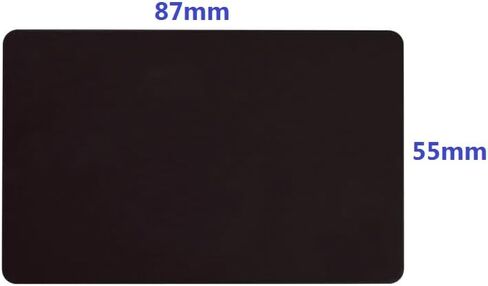 [20 قطعة] حجم بطاقة الائتمان UHF RFID بطاقة PVC سوداء GS1 الفئة 1 الجيل الثاني وISO/IEC 18000-6C مع شريحة UCODE 8، طويلة المدى (حتى 10 أمتار)، EPC 128 بت، TID فريد 48 بت، 84 × 54 مم in Saudi Arabia