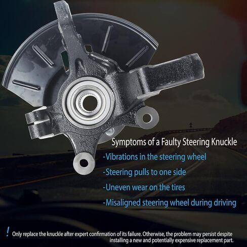 مجموعة محمل محور عجلة القيادة المفصلية للسائق الأمامي الأيسر متوافق مع Escape 2001-2004 Tribute 2001-2004 2.0L 3.0L 698-377 in Kuwait